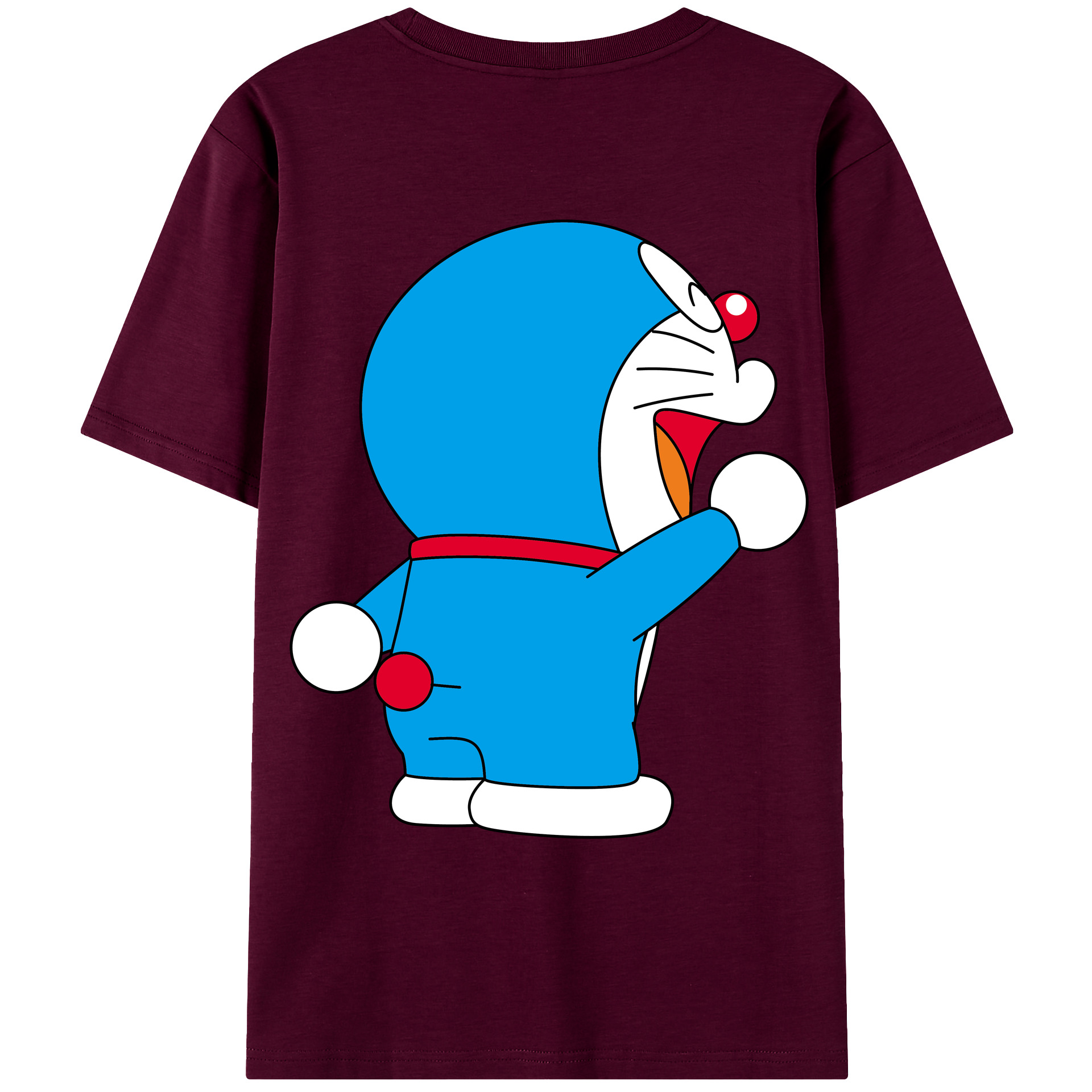 （画像用） ドラえもん Doraemon レディース半袖Tシャツ(バックプリント)